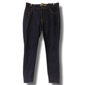 Old Navy Rock Star Dark Denim Jeans Size 14